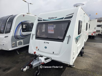 Used Xplore 574 2017 touring caravan Image