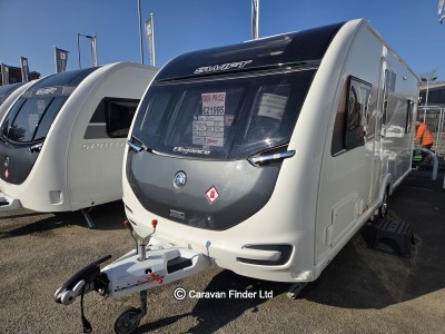 Used Swift Elegance 560 2020 touring caravan Image