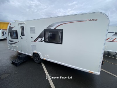 Used Bailey Unicorn Black Edition Cadiz 2020 touring caravan Image