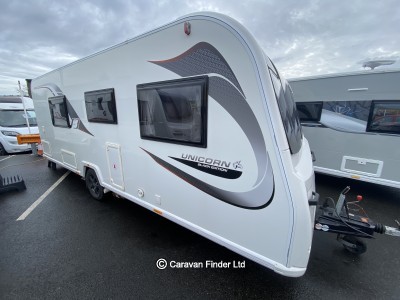 Used Bailey Unicorn Black Edition Cadiz 2020 touring caravan Image