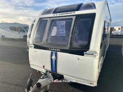 Used Lunar Clubman ES 2019 touring caravan Image