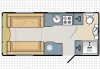 Used Coachman VIP 460 2024 touring caravan Image