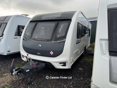 Used Swift Celebration 590 2016 touring caravan Image